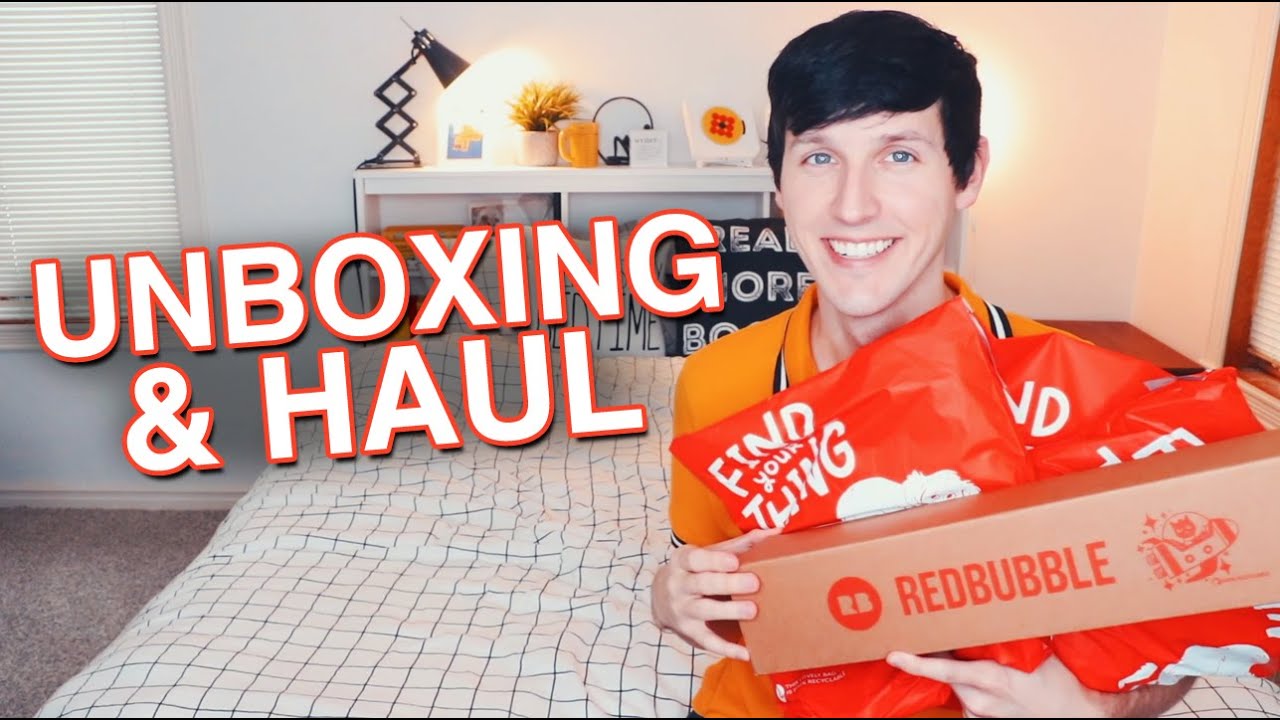 UNBOXING & HAUL | REDBUBBLE