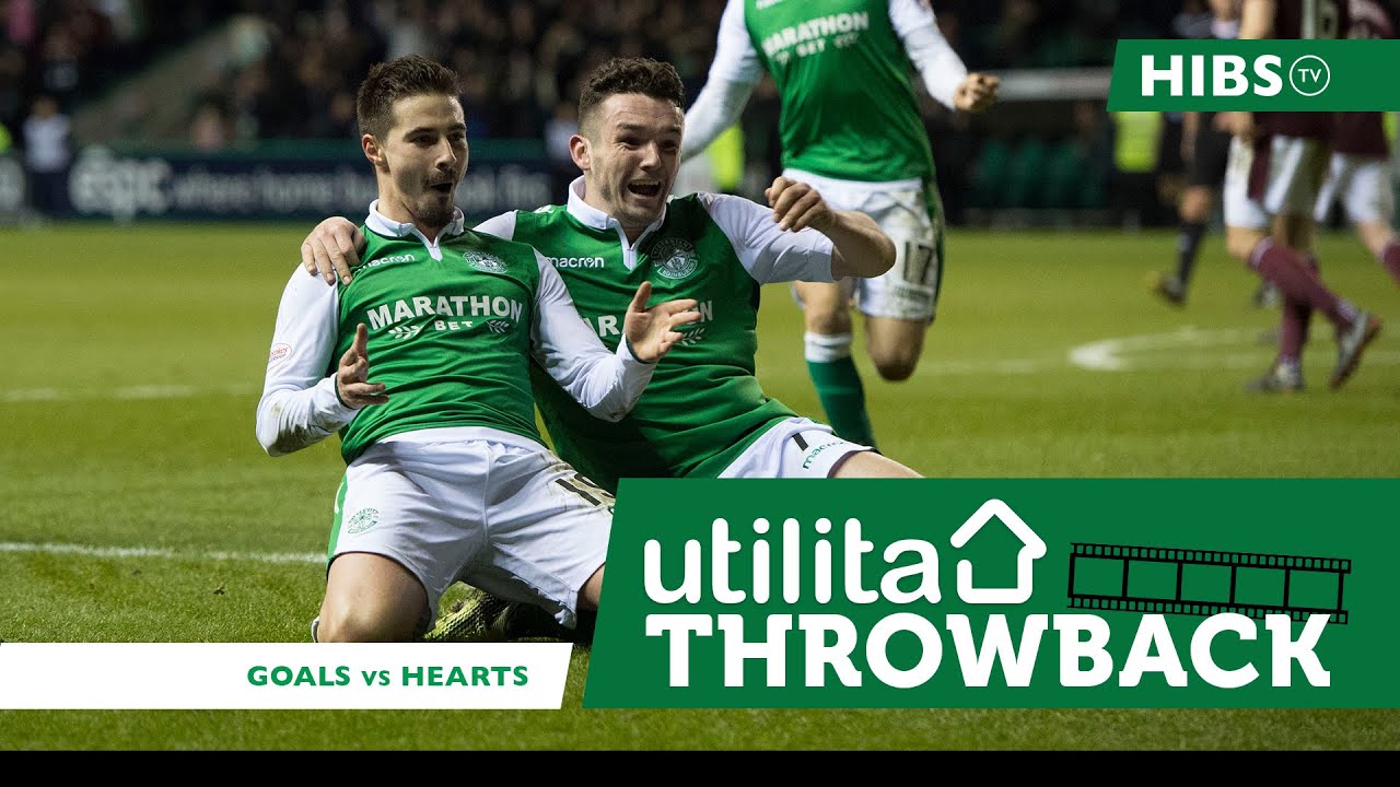 Seven Memorable Edinburgh Derby Goals | Hibernian vs Hearts | Utilita Throwback