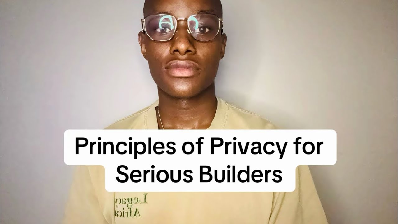 My Privacy Strategy as an Entrepreneur / Creator(10 Principals) 