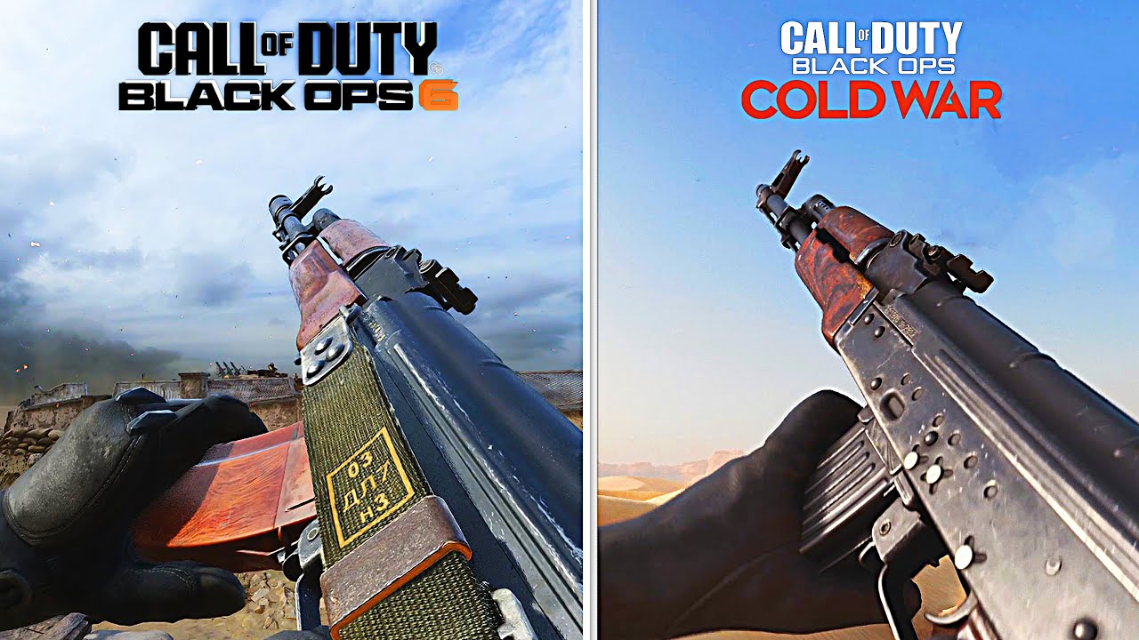 COD: Black Ops 6 vs COD: Cold War - Details, Physics & Graphic Comparison