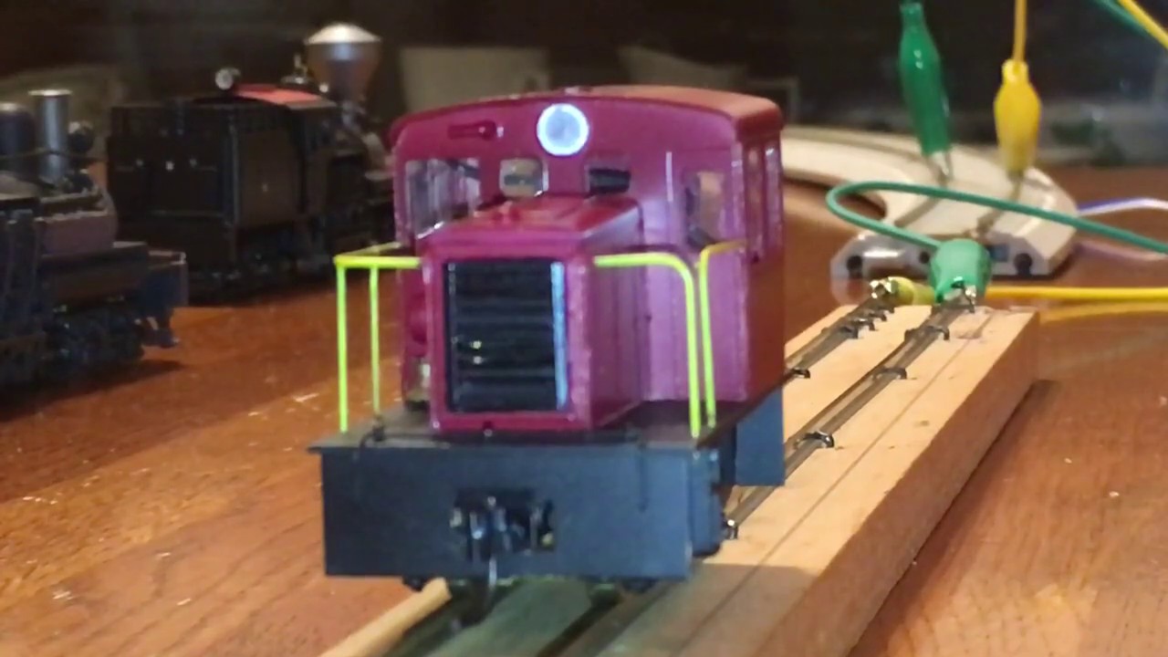 Brasstrains HO HOn3 General Electric 25ton Diesel by Fomras Model フォムラス モデルのGE25トンディーゼル機関車、HOn3