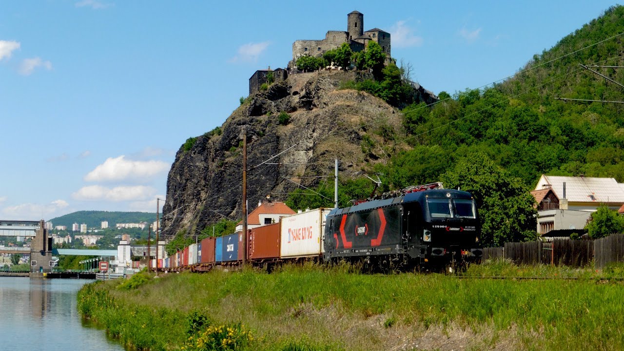 Vlaky - Ústí nad Labem-Střekov - 2.6.2022