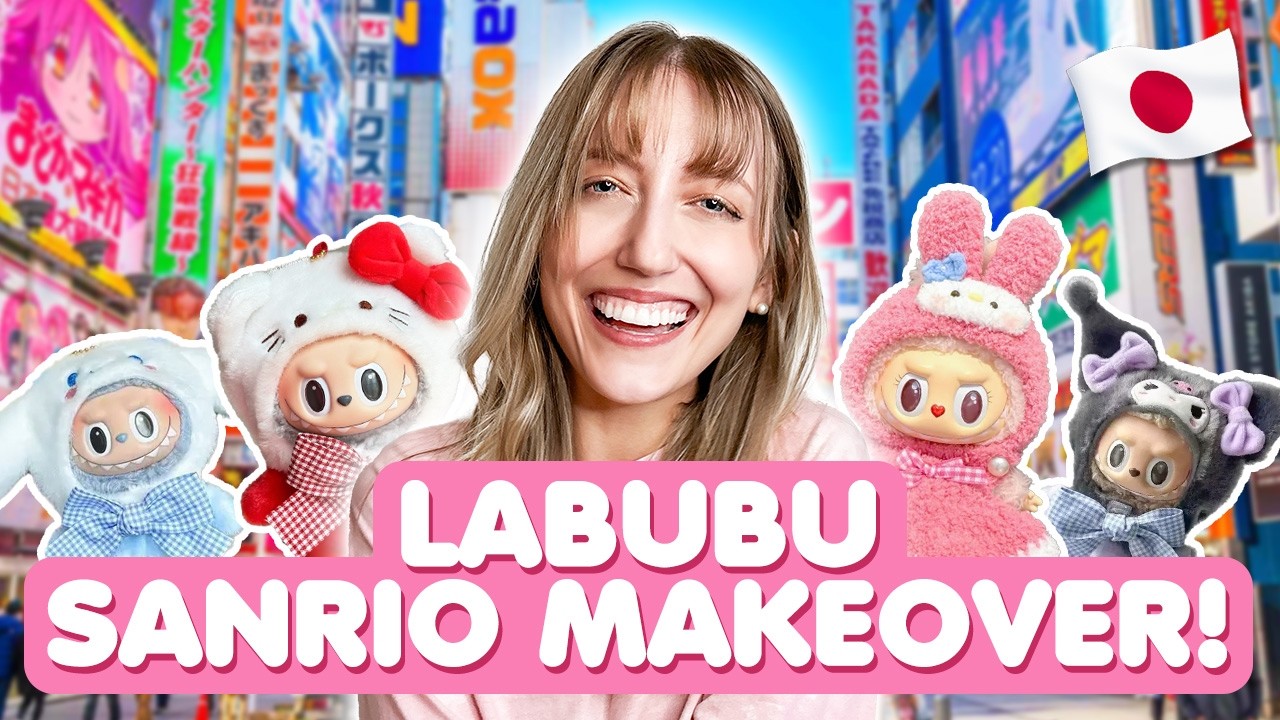 Labubu Sanrio Fashion Shopping in Japan! &mdash; Customize Your Labubu with Clothing & Accessories