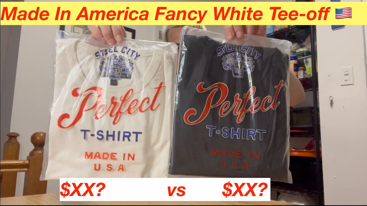 Best MADE IN USA White T-Shirt Showdown + Bonus UNIQLO Comp