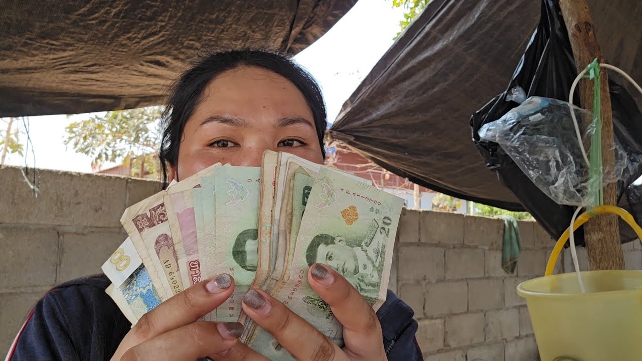 เงี่ยบส่ำป่าช้าครู่พระนางมาเอาเงินไปกินดอง