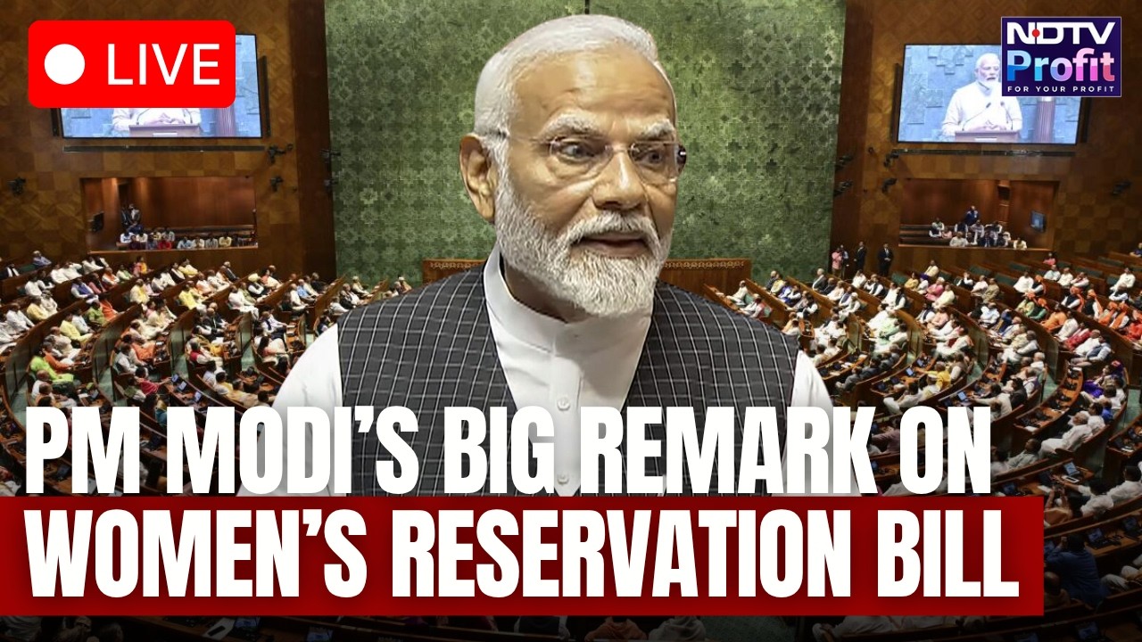 LIVE: PM Modi&rsquo;s BIG Speech on Women&rsquo;s Reservation Bill | Historic Moment in Lok Sabha