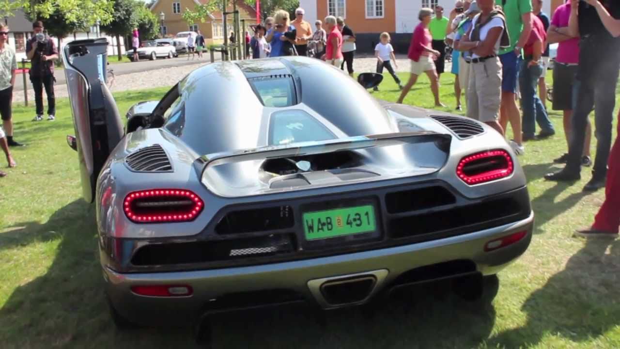 Koenigsegg Agera - Insane revs, Start-up, Details @ FAC 2011