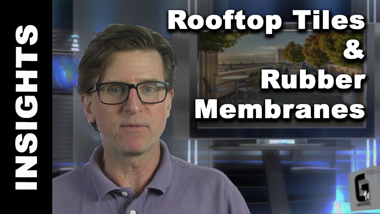 Rubber Roof Membrane Concerns for Rooftop Patios - Rooftop Tiles