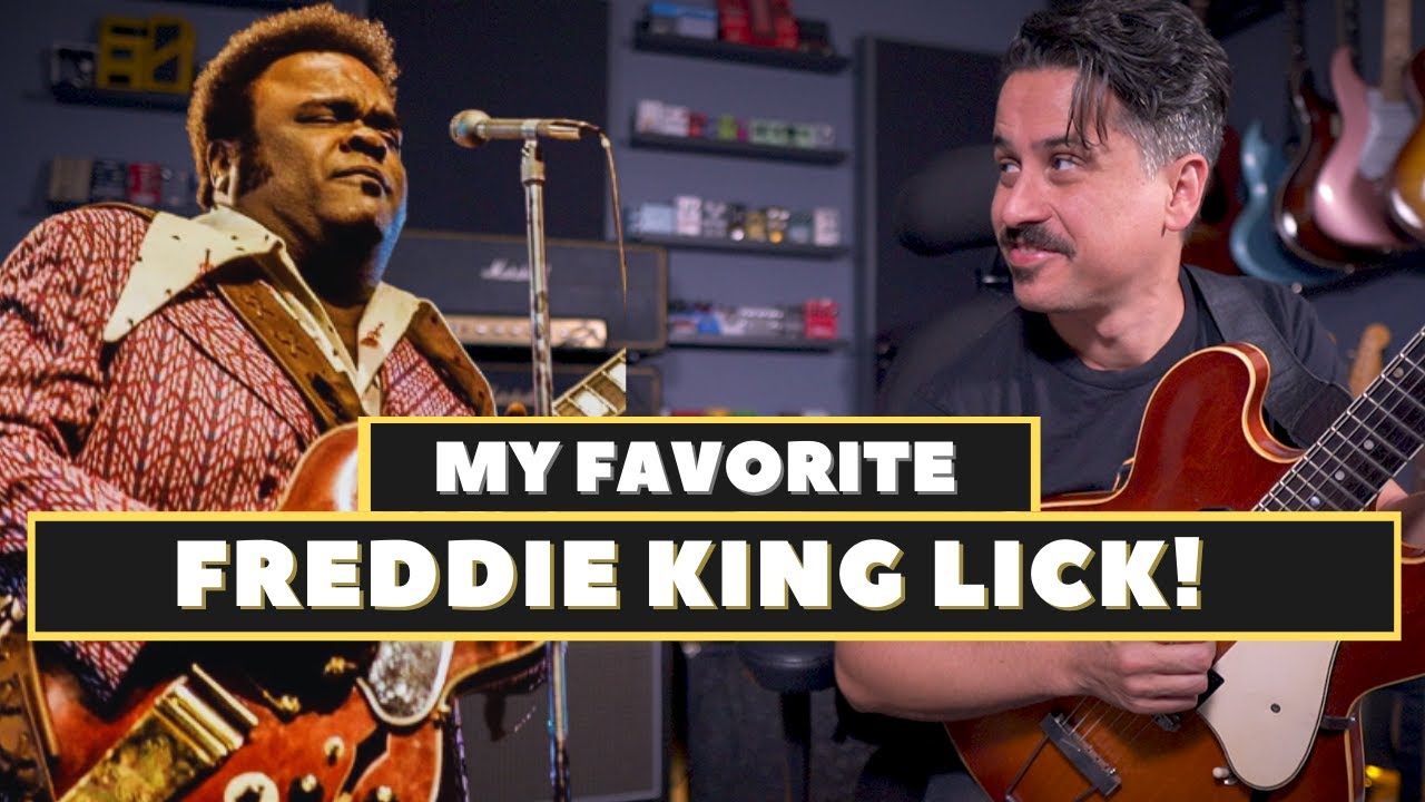 A Killer Freddie King Blues Guitar Lesson!