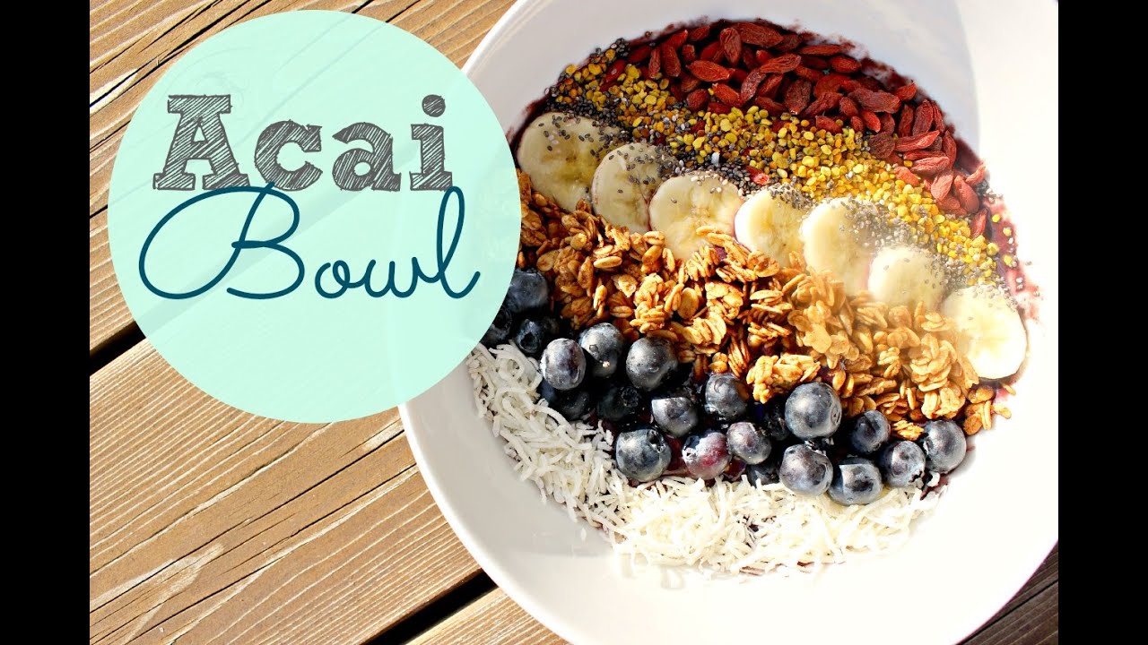 Healthy Breakfast Ideas | Acai Bowl Recipe