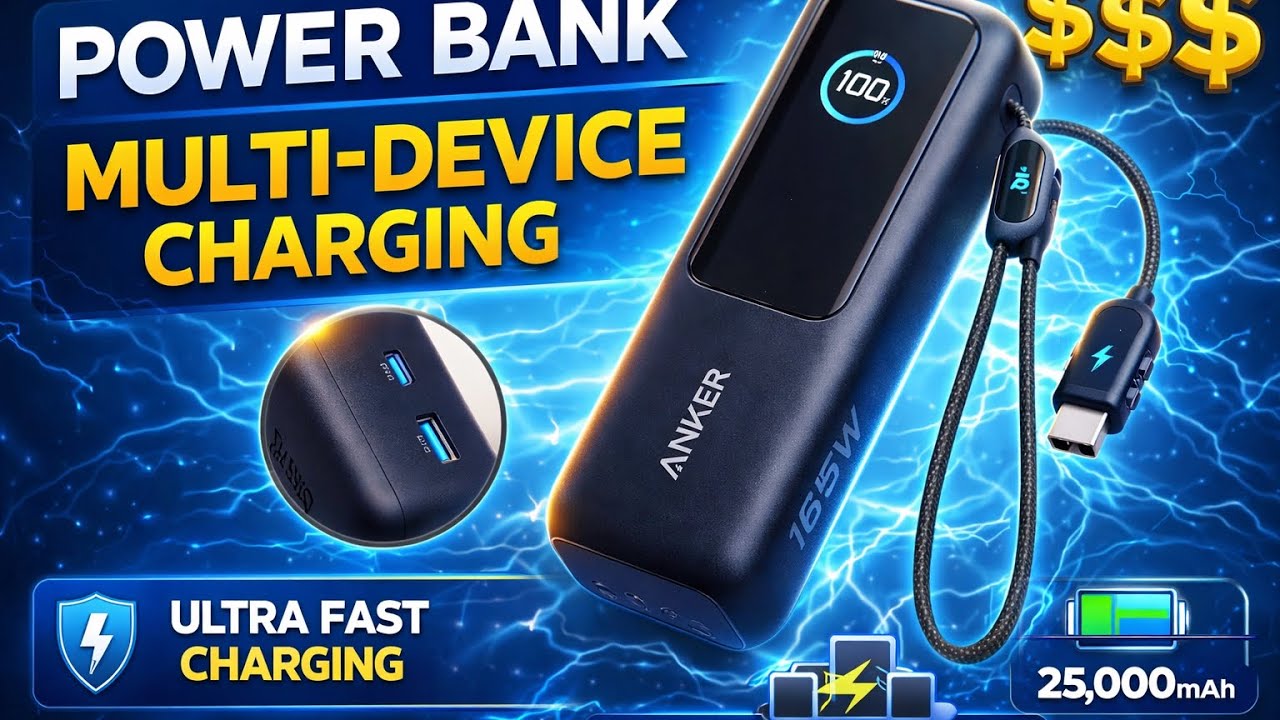 Review Power Bank Premium Anker | Cepat, Besar, Multifungsi