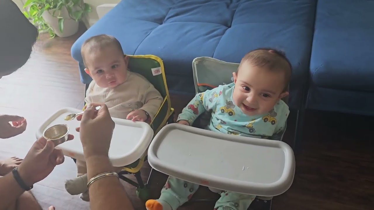 Milestone Alert: Mehar & Morya Can Sit Now! 😍