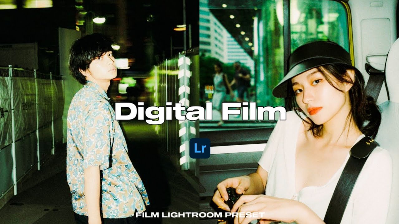 Digital Film Lightroom Presets | Film Lightroom Presets | Aesthetic Preset | Film Preset