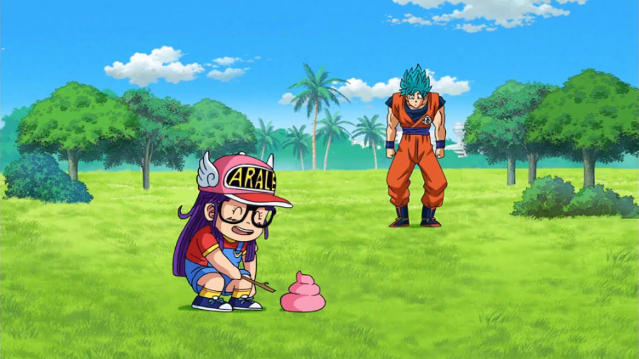 Arale vs Goku: The battle between &ldquo;children&rdquo; and gods. Beerus appears, Shenron is speechless!?