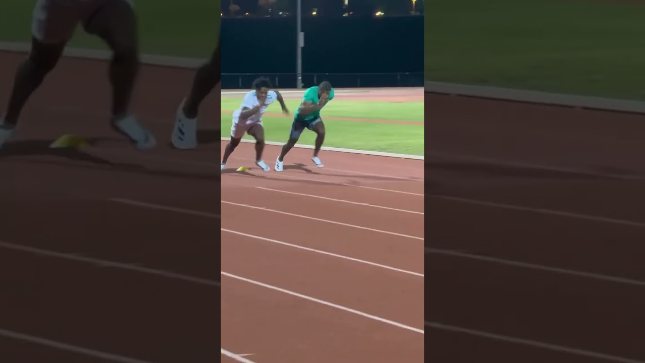 L&rsquo;HOMME LE PLUS RAPIDE DU MONDE 🏃🏾💨 i show speed vs noah lyles