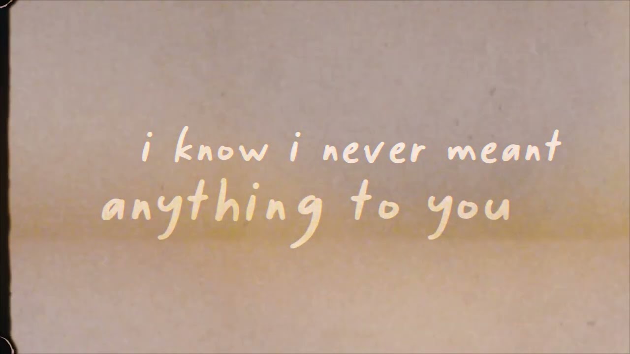 NVNA - Sad Song (Official Lyric Video)