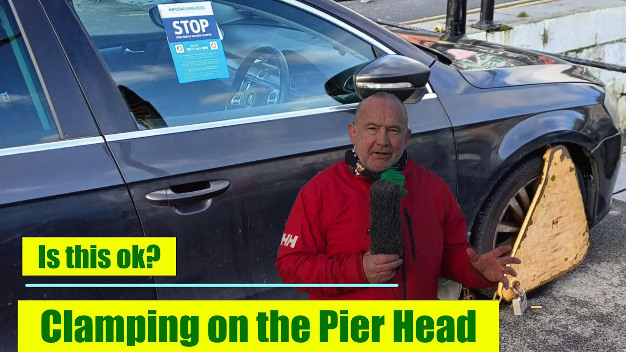 Clamping on the Pier Head, Cobh