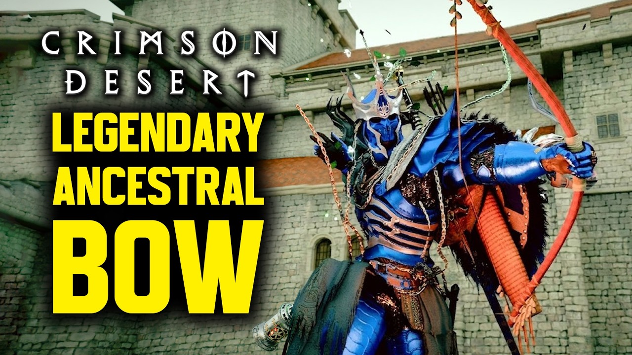 Crimson Desert - How to Easily get Legendary Ancestral Bow (Location & Guide)