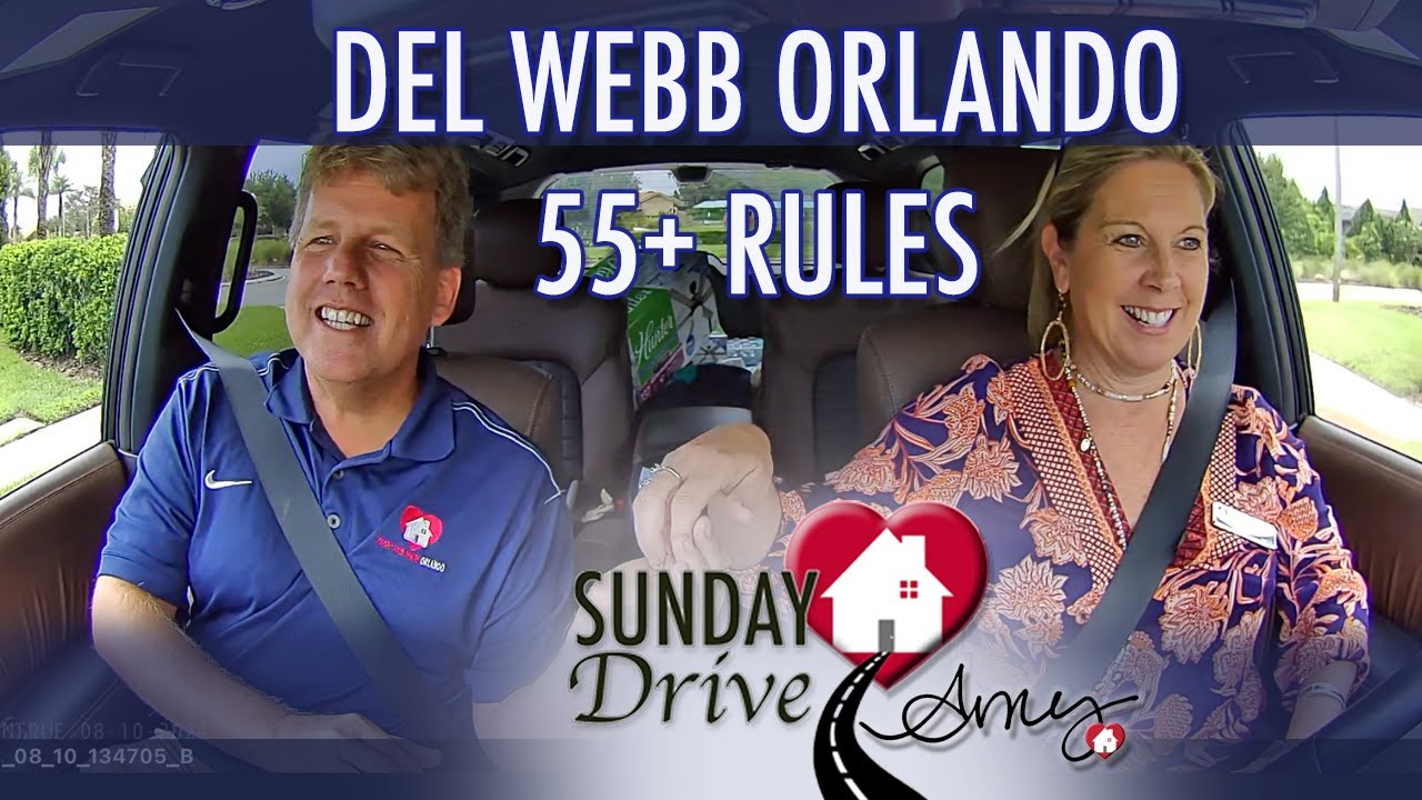 Sunday Drive | Del Webb Orlando Community | 55+ Rules and Restrictions