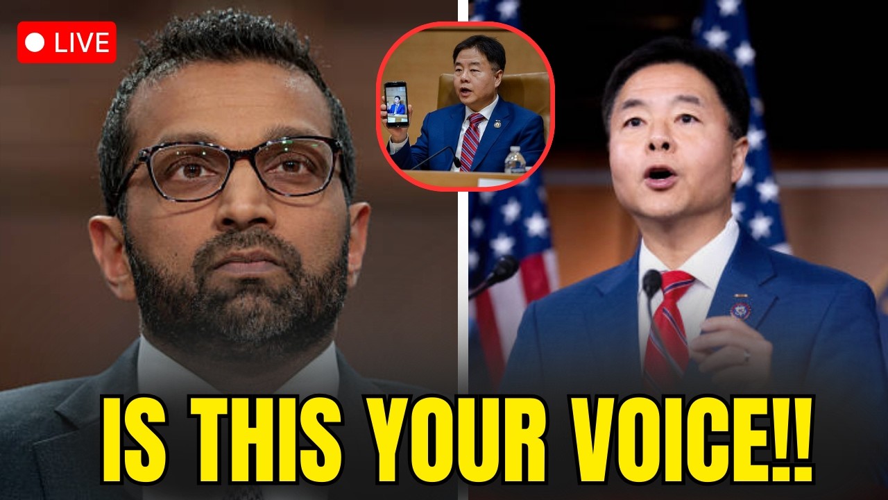Ted Lieu Drops SHOCK Audio In Congress &mdash; Patel SILENT For 38 Seconds