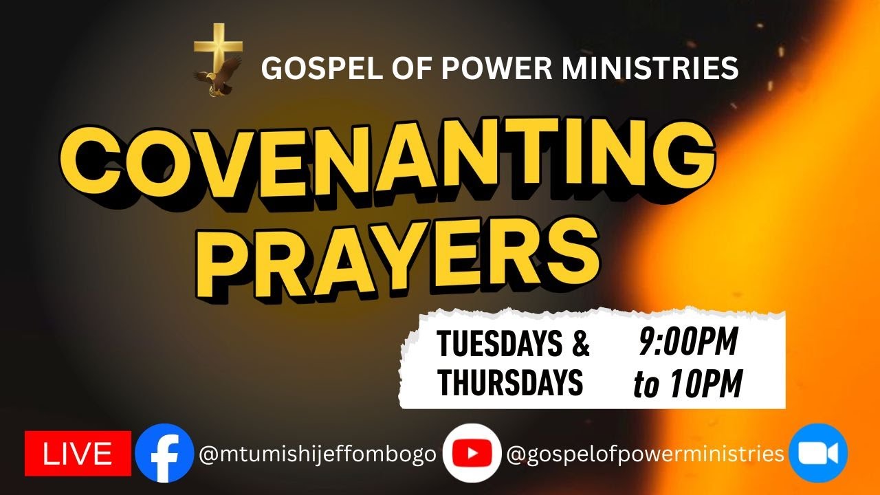 COVENANTING PRAYERS || 10/02/2026 || Rev. Jeff Ombogo