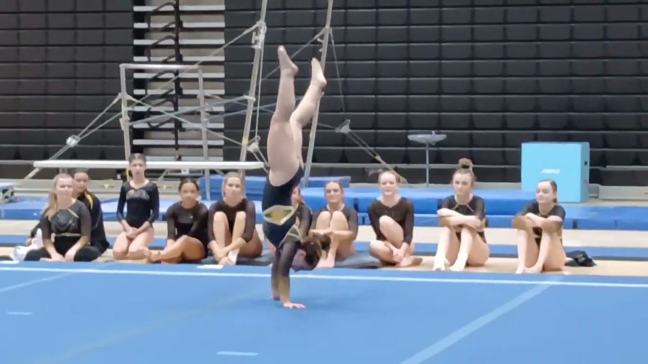 Newton High School gymnastics vs Emporia 