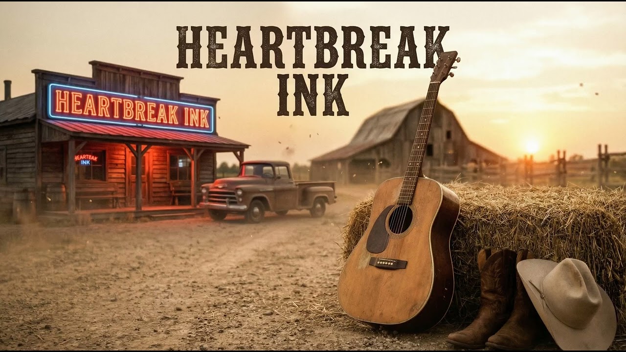 Heartbreak Ink | 90s Country Small Town | Honky Tonk