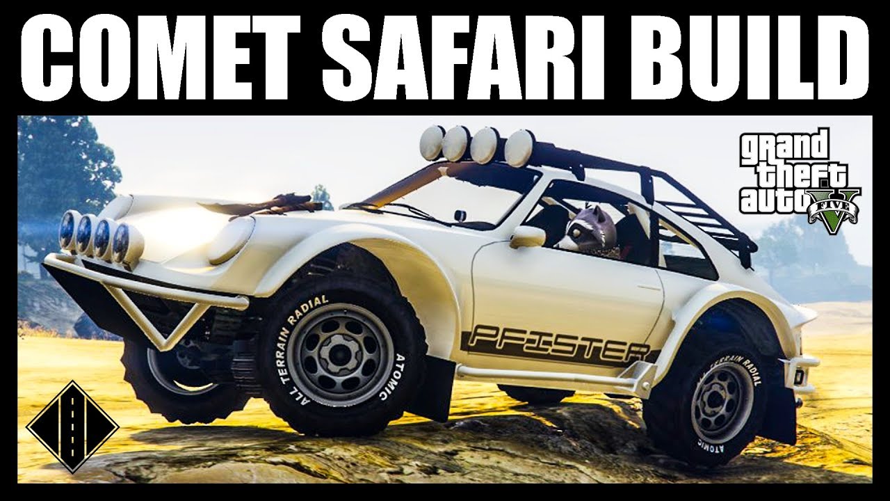 GTA 5 - Comet Safari Customization & Mountain Test - THE CREW VIBES!