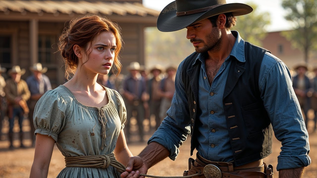 The Girl Was About to Be Sold for Being Mouthy, the Cowboy Said ”I Like a Wife With Spirit”