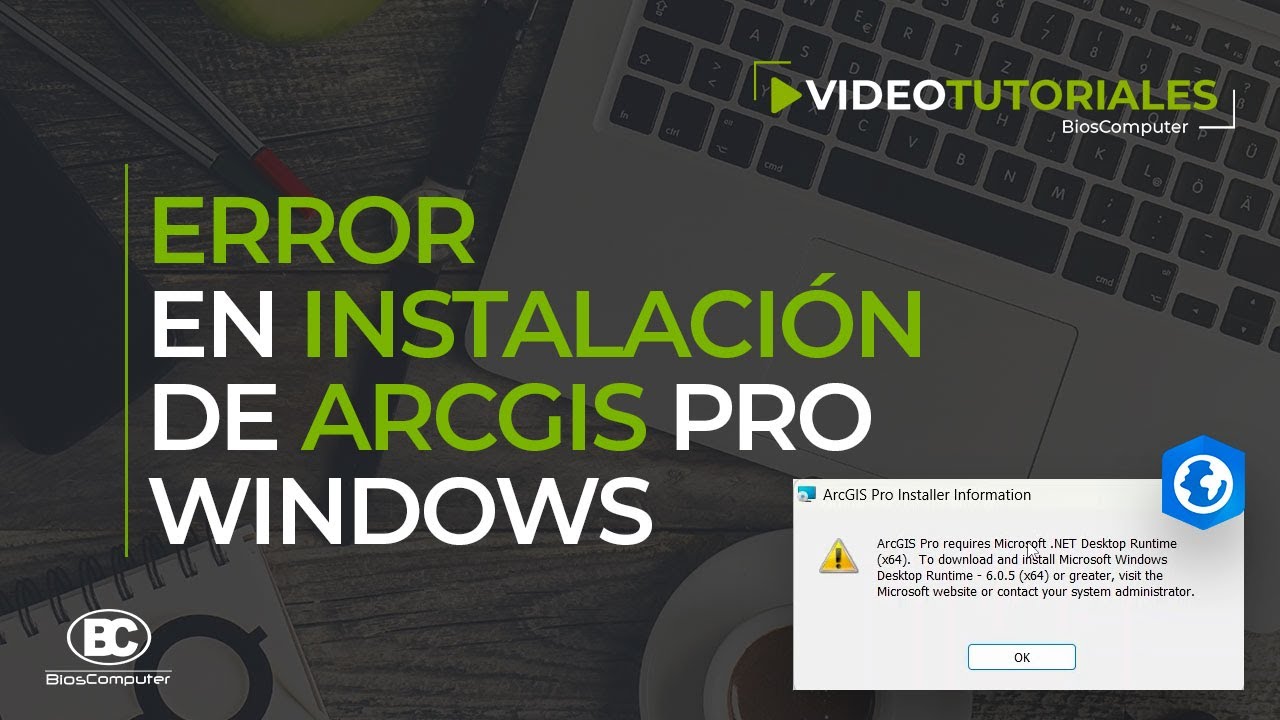 Error de instalación de ArcGIS Pro en Windows [SOLUCIÓN] ▶ BiosComputer