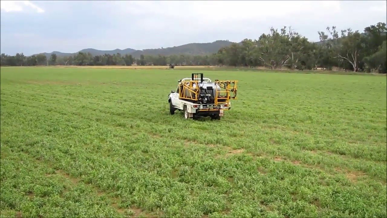 Graytill Hydraulic Fold SmartBoom Ute Mounted Boom Sprayer