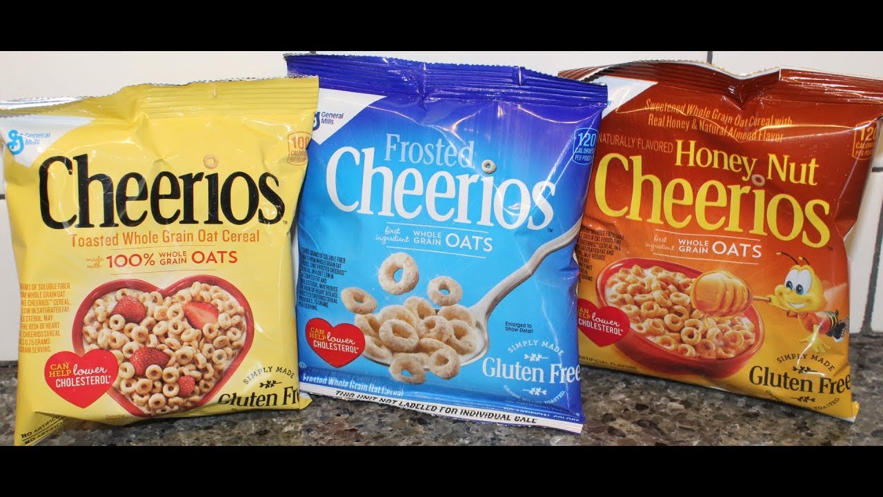 Cheerios, Frosted Cheerios & Honey Nut Cheerios Cereal Review
