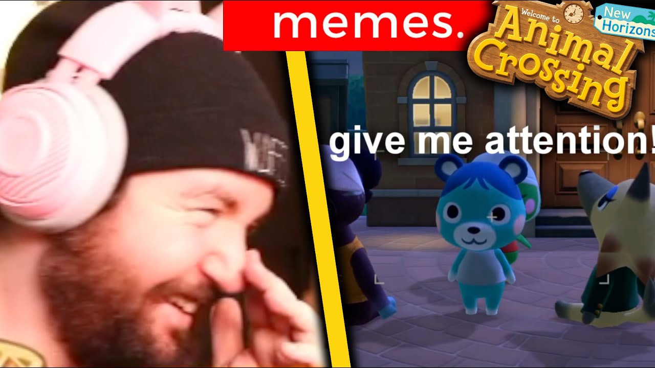 Sturmwaffel REAGIERT auf Animal Crossing MEMES 8