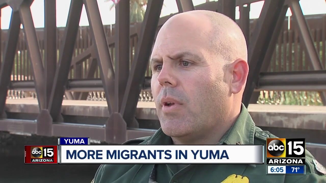 More migrants reach border towns in Mexico, entering Yuma