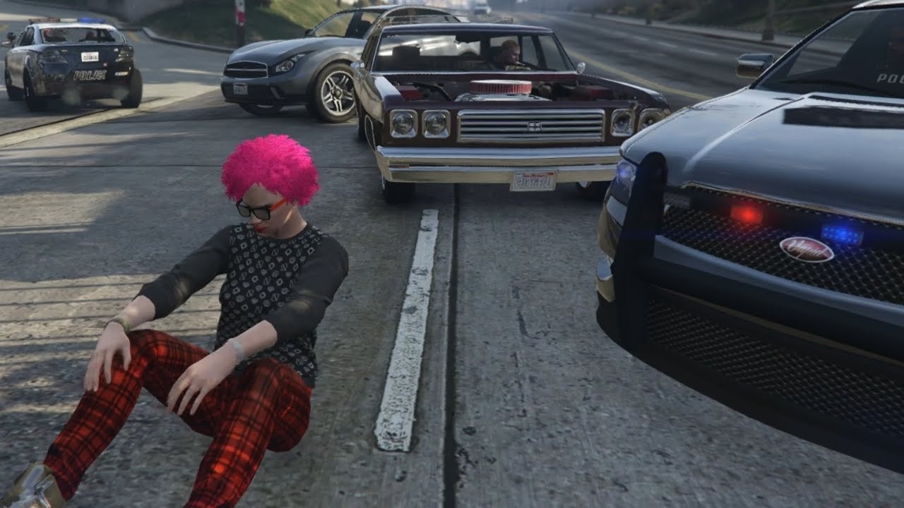 GTA V Online - POLITIE ACADEMY QUEST ! (GTA 5 Multiplayer #63)