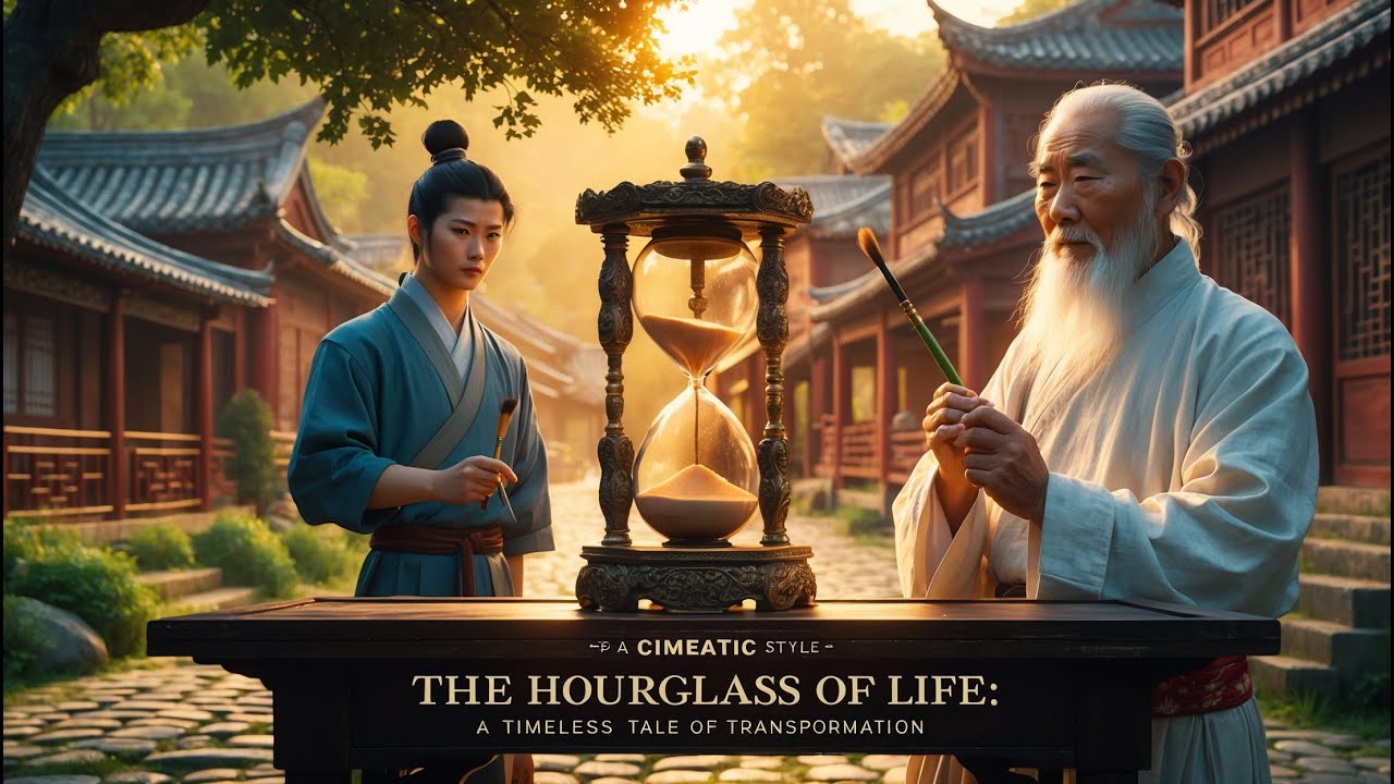 The Hourglass of Life: A Timeless Tale of Transformation