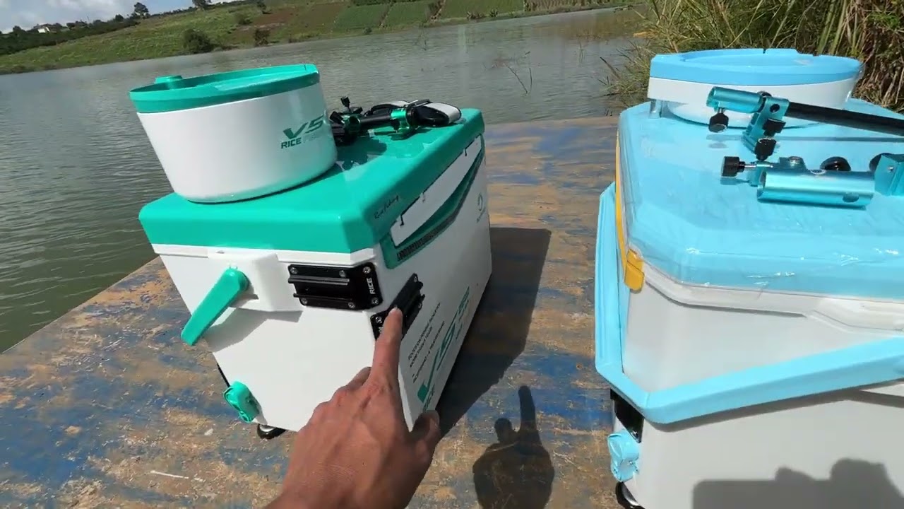 So sánh 2 thùng câu V5 của ricefishing