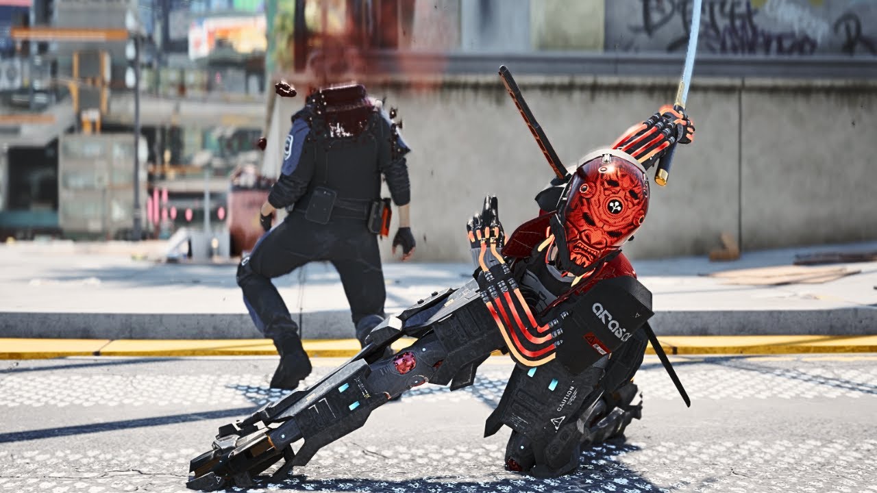 This is what a MAX CYBERPSYCHO V looks like - Cyberpunk 2077