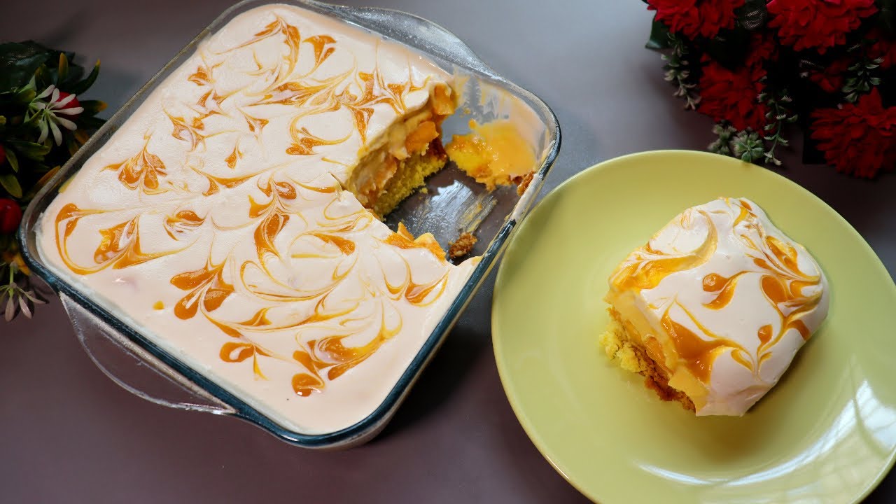 10 Minutes Mango Dessert Recipe | Summer Special Mango Dessert | Quick & Easy Cold Dessert By Maria