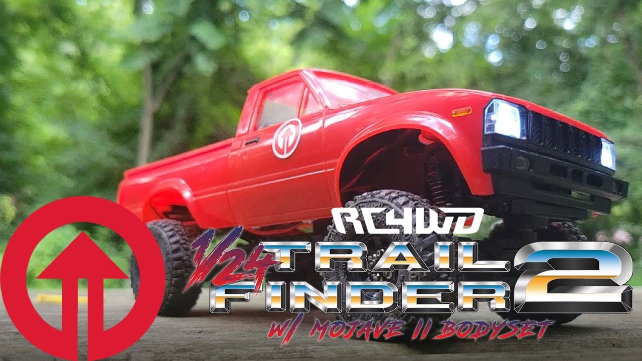 RC4WD 1/24 Trail Finder 2 - Micro Crawler with Mojave II Body.