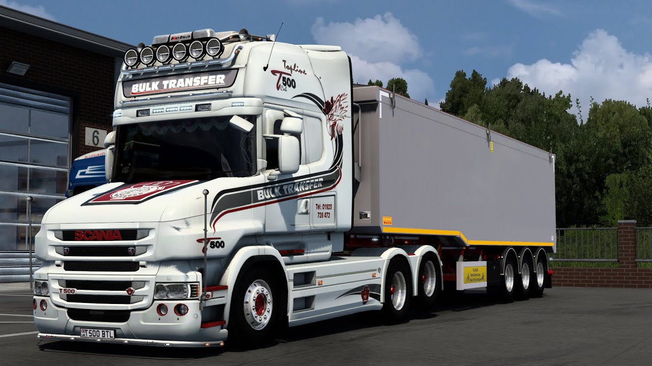 Bulk Tipper Work | Scania 6 Series T Cab | Norwich - Birmingham