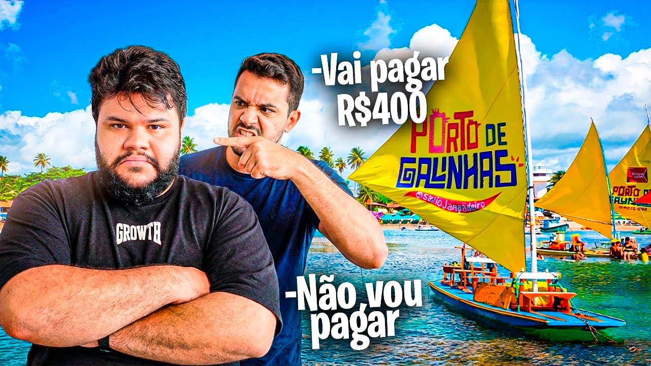 PORTO DE GALINHAS: Tentei mergulhar e não deu certo! ❌ (Vlog de Viagem)