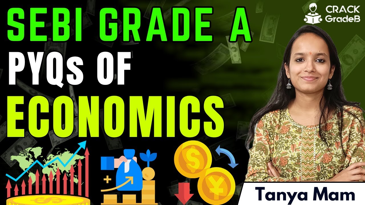PYQs of ECONOMICS for SEBI Grade A & IFSCA Grade A 2024 Exam