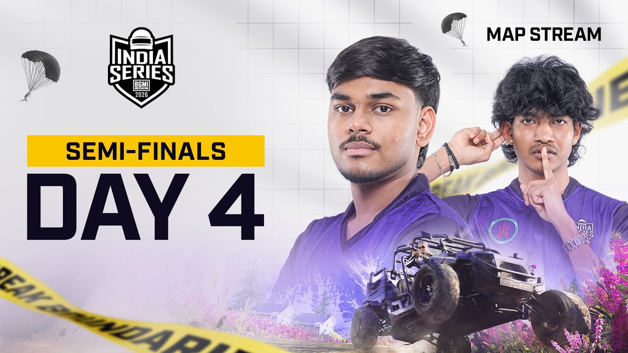 [MAP Stream] BGIS 2026 | SEMI FINALS | Day 4 #BGMILIVE #BGIS