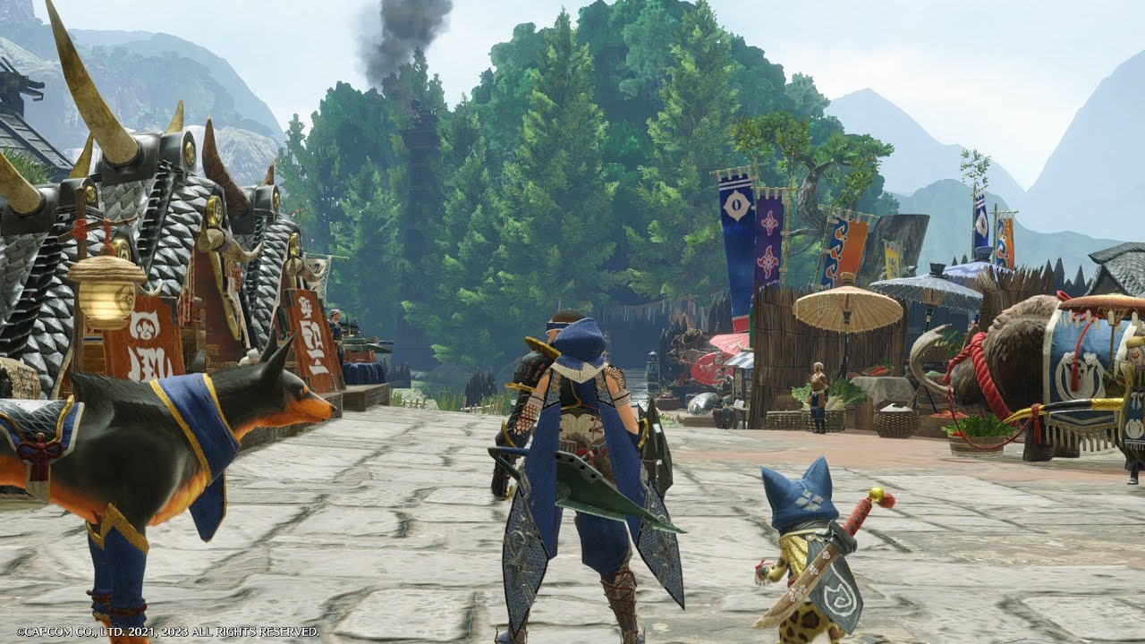 FIRST TIME PLAYING MONSTER HUNTER RISE!