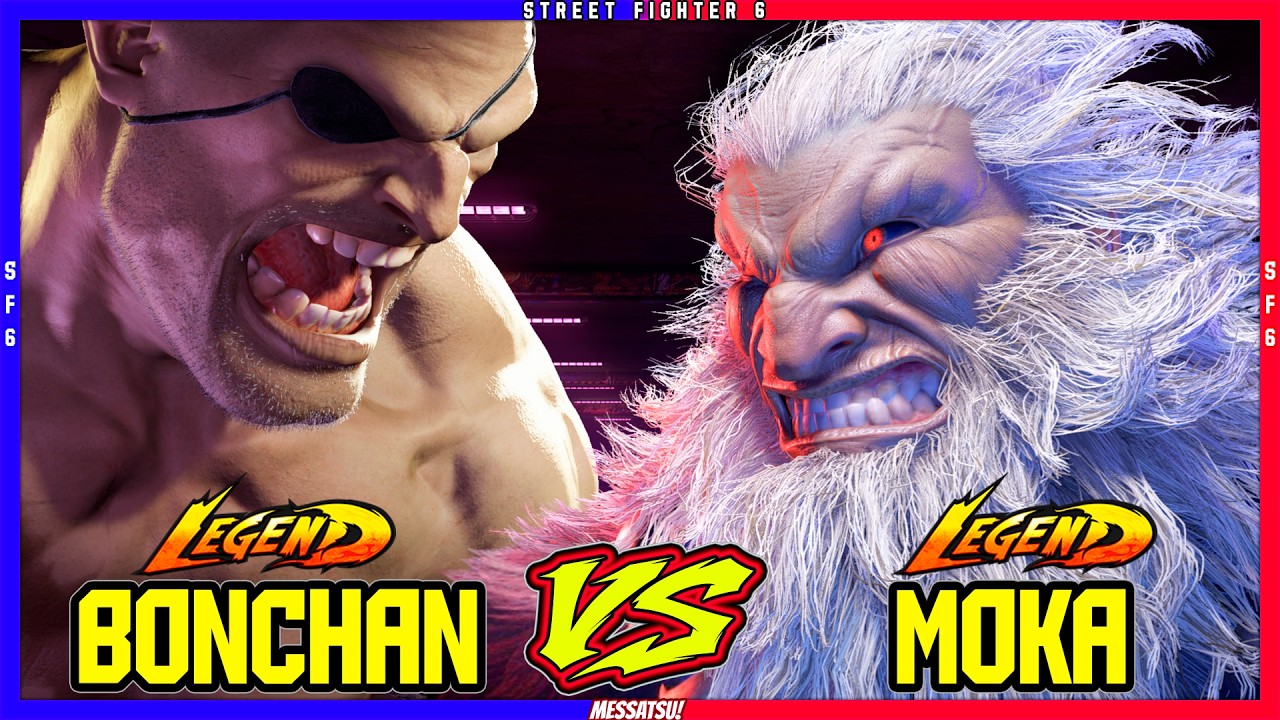 SF6 Bonchan (Sagat) VS Moka (Akuma)💥Messatsu!💥スト6💥Street fighter 6