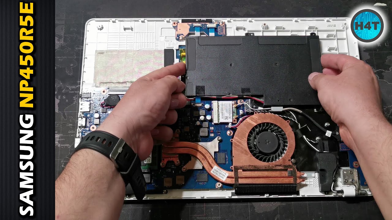 Samsung NP450R5E: Smontaggio e Sostituzione Batteria | Battery Replacement Tutorial