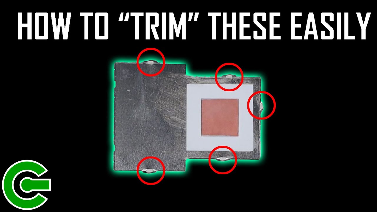 HOW TO CUT THE SWITCH CPU METAL SHIELD EASILY