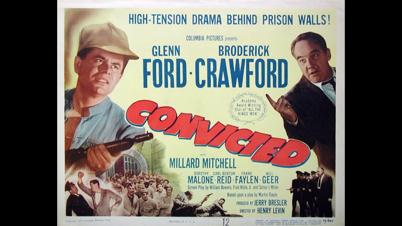 Glenn Ford & Broderick Crawford in 