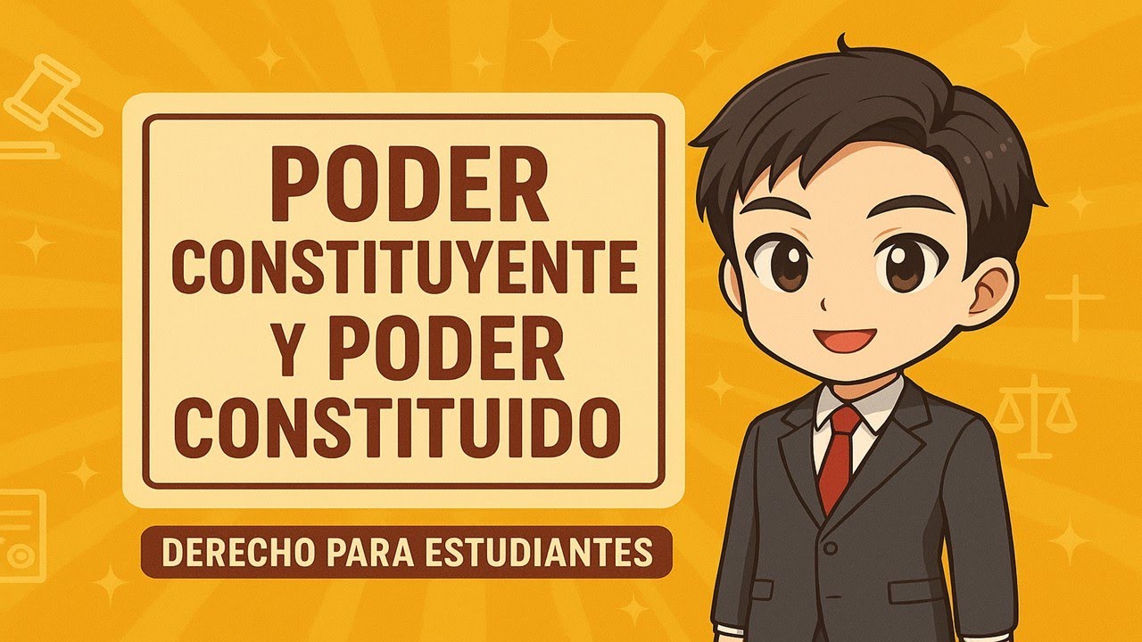 PODER CONSTITUYENTE / PODER CONSTITUIDO / DERECHO CONSTITUCIONAL / TEORÍA DE LA CONSTITUCIÓN